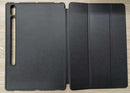 Bulk Packaging Folio Case with TPU Gelskin Black for Samsung Galaxy Tab S8 Plus/Tab S7 FE/S7 Lite/S7 Plus
