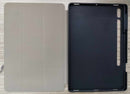 Bulk Packaging Folio Case with TPU Gelskin Black for Samsung Galaxy Tab S8 Plus/Tab S7 FE/S7 Lite/S7 Plus