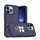 Bulk Packaging Generic Case with Customer Logo Navy Blue for iPhone 15