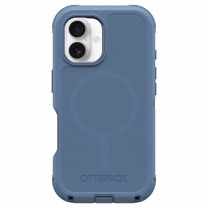 7796010 Defender Pro MagSafe Case iPhone 16 Baby Blue Jeans