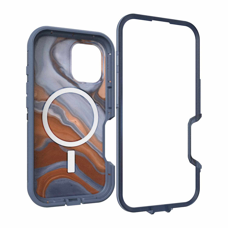 7796084 Defender XT Clear Pro Case iPhone 16 High Desert Marble