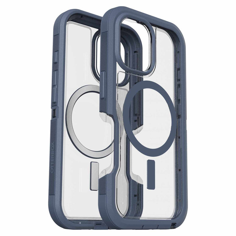 7796087 Defender XT Clear Pro Case iPhone 16 Baby Blue Clear