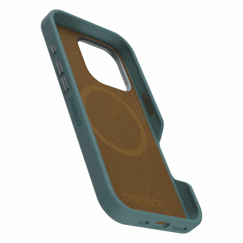 OtterBox Symmetry Cactus Leather Case Sagebrush Green for iPhone 16 Pro