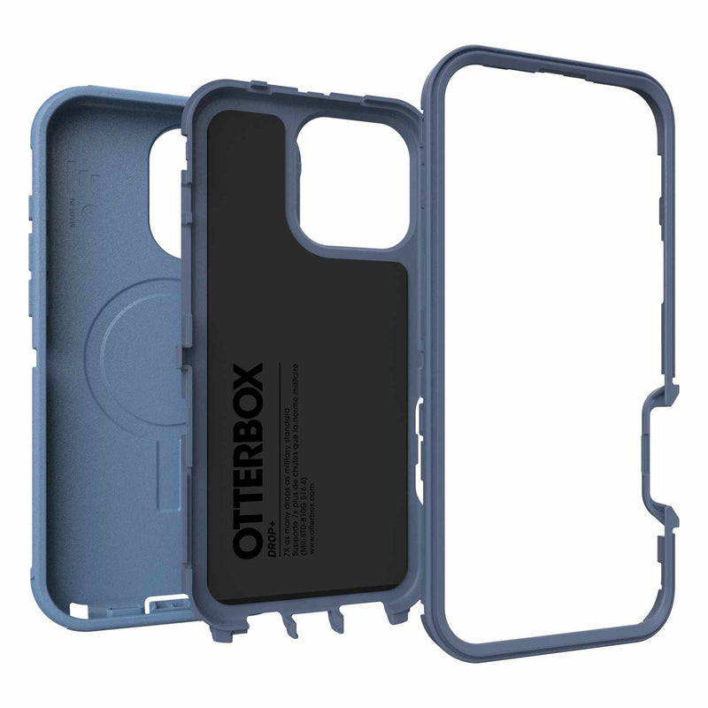 7796032 Defender Pro MagSafe Case iPhone 16 Pro Max Baby Blue Jeans