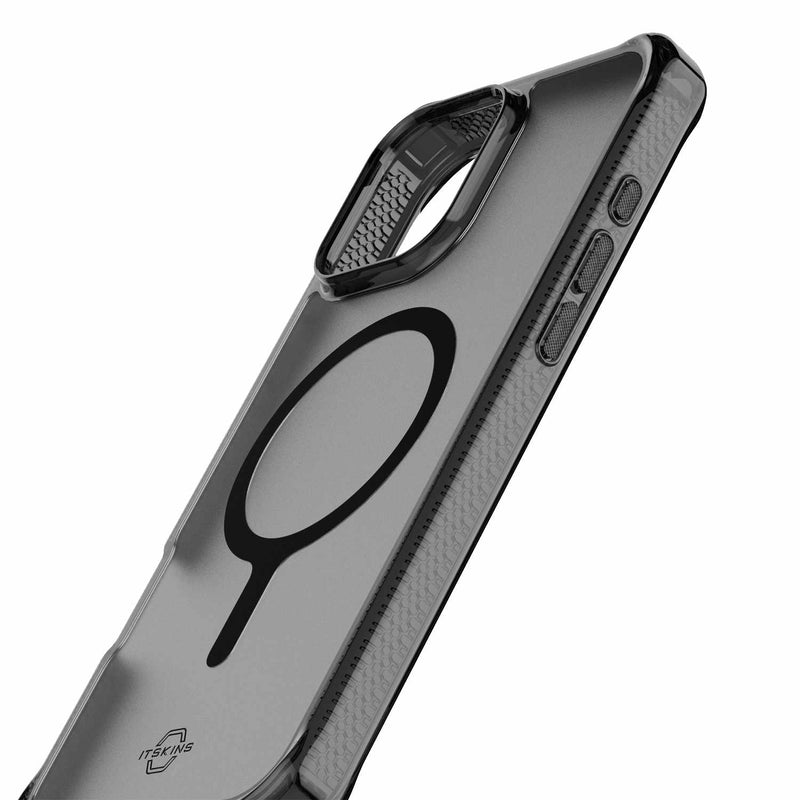 AP6XHBVARSMOK Hybrid_R Vapor MagSafe Case iPhone 16 Pro Smoke