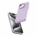 AP6UAVSIKLIPP Velvet MagSafe Case iPhone 16 Pro Max Lavender