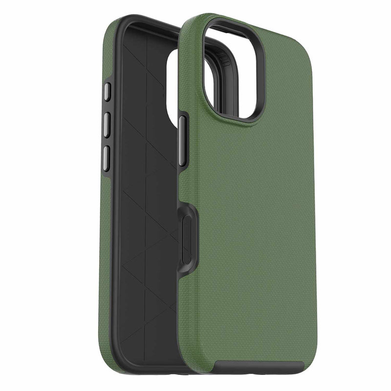 BEARIP161KH1 Armour Rugged Case iPhone 16 Khaki