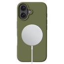 BESPIP161O2 Silicone MagSafe Case iPhone 16 Plus Olive