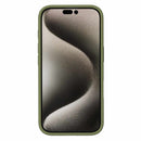 BESPIP161O2 Silicone MagSafe Case iPhone 16 Plus Olive