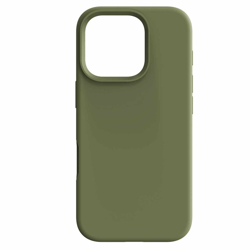 BESPIP161O3 Silicone MagSafe Case iPhone 16 Pro Olive