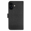Blu Element Folio 2-in-1 Case Black for iPhone 16
