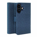 Blu Element Folio 2-in-1 Case Lazuli Blue for iPhone 16