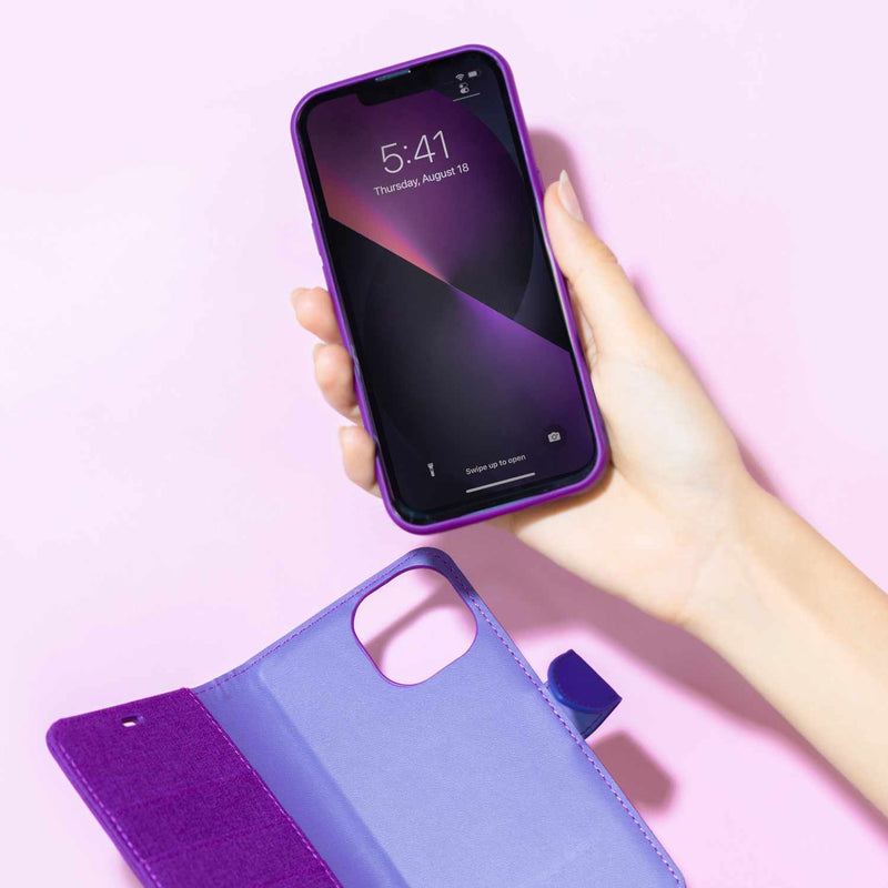 BEF2N116DP1 Folio 2-in-1 Case iPhone 16 Deep Purple