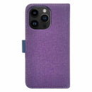 Blu Element Folio 2-in-1 Case Deep Purple for iPhone 16 Pro Max