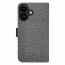 BEF2N116LG1 Folio 2-in-1 Case iPhone 16 Grey