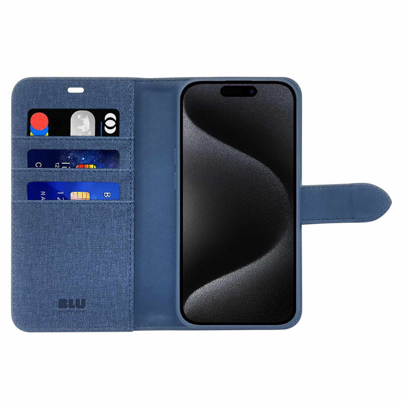 BEF2NMG116N1 Folio 2-in-1 MagSafe Case iPhone 16 Lazuli Blue
