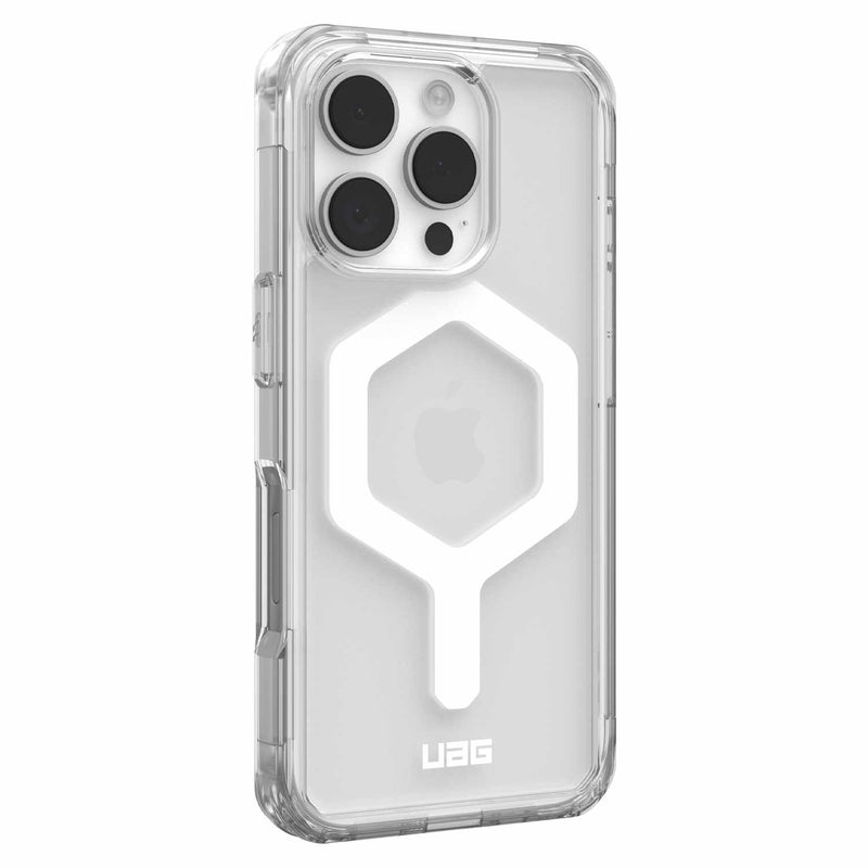 114480114341 Plyo MagSafe Rugged Case iPhone 16 Pro Ice/White