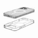 114480114341 Plyo MagSafe Rugged Case iPhone 16 Pro Ice/White