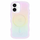 KS054350 Wavy Case w/MagSafe iPhone 16 Opal Iridescent