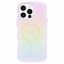 KS054476 Wavy Case w/MagSafe iPhone 16 Pro Max Opal Iridescent