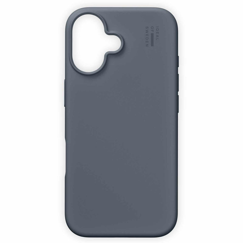 IDSICMSI2461411 Silicone Case MagSafe iPhone 16 Midnight Blue
