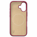 IDSICMSI2461521 Silicone Case MagSafe iPhone 16 Cranberry