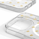 IDCLCMSI2461P506 Clear Case Mid MagSafe iPhone 16 Pro Golden Hearts