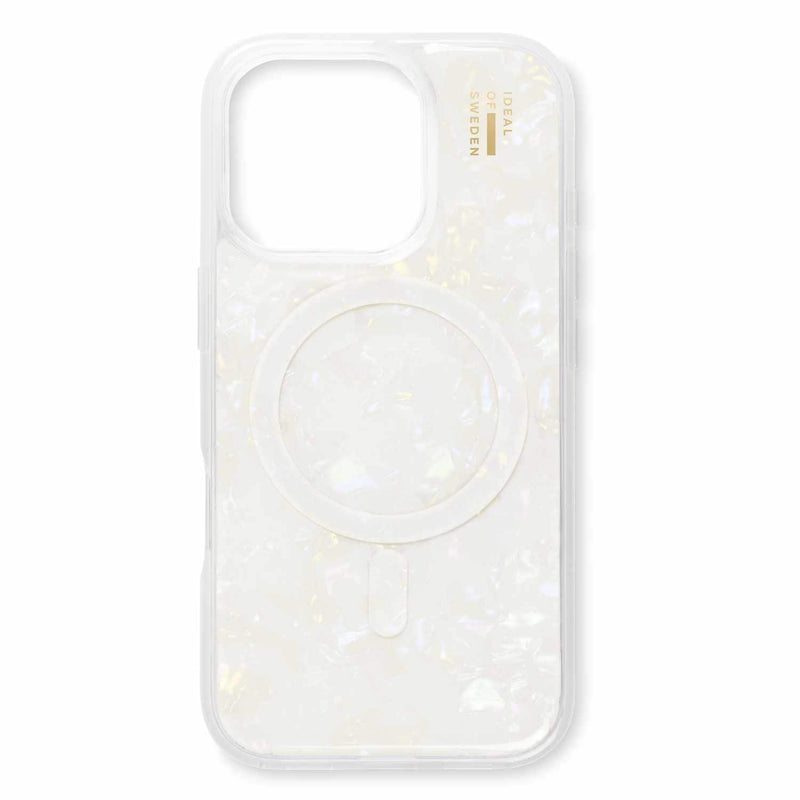 IDPLCMSI2467P10 Pearlized Case MagSafe iPhone 16 Pro Max White