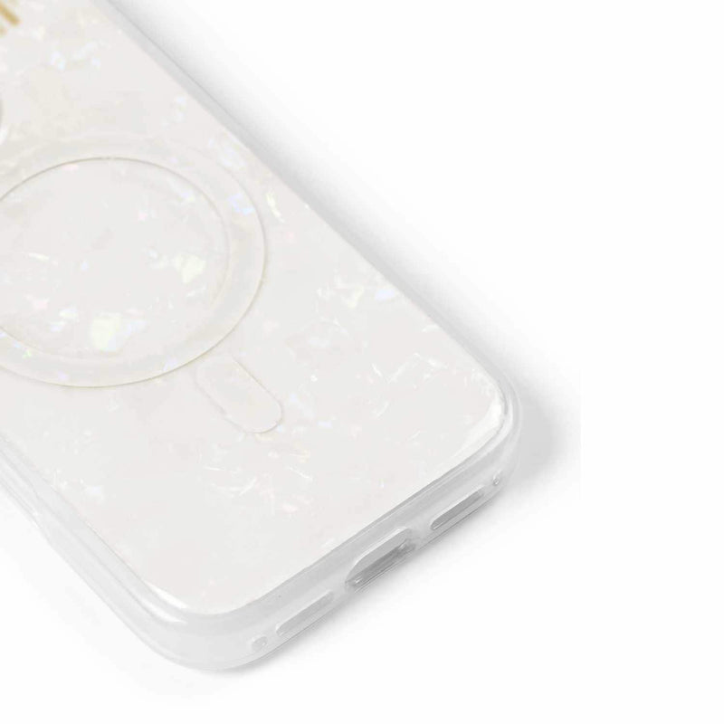 IDPLCMSI2467P10 Pearlized Case MagSafe iPhone 16 Pro Max White