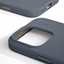 IDSICMSI2467P411 Silicone Case MagSafe iPhone 16 Pro Max Midnight Blue