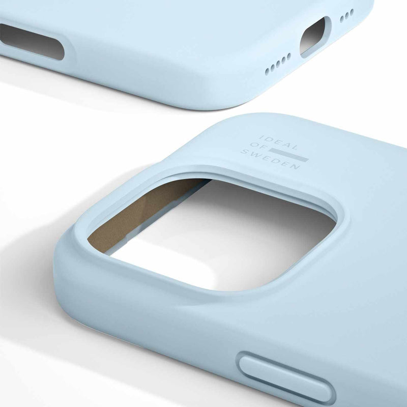 IDSICMSI2467P501 Silicone Case MagSafe iPhone 16 Pro Max Light Blue