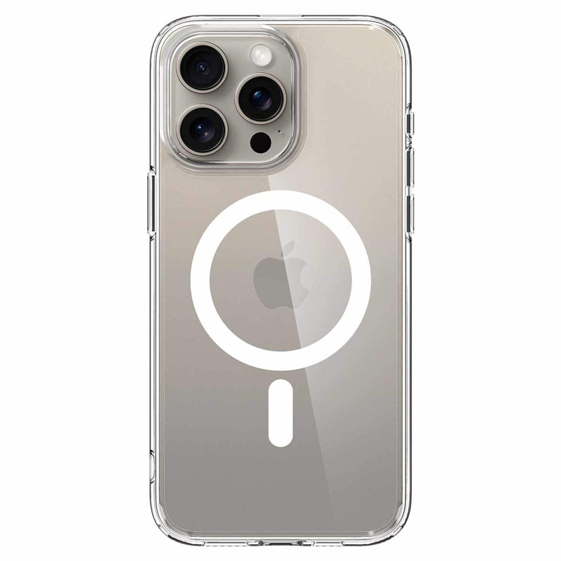 Spigen Crystal Hybrid MagFit Case White for iPhone 15 Pro