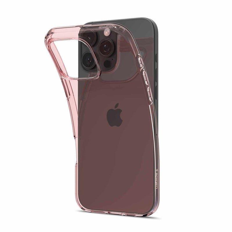 ACS08094 Crystal Flex Case iPhone 16 Plus Rose Crystal