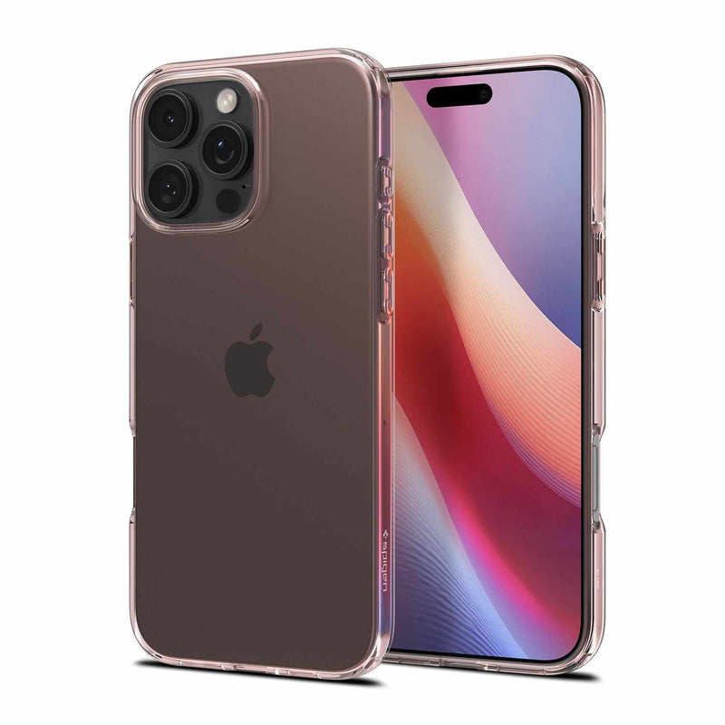 ACS08027 Crystal Flex Case iPhone 16 Pro Max Rose Crystal
