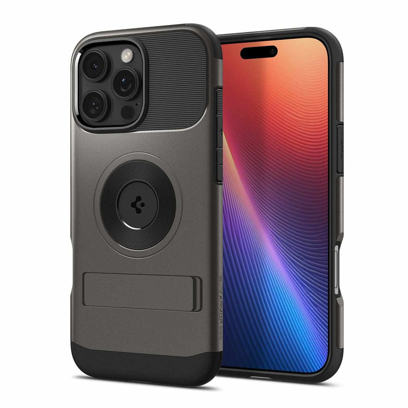 ACS08033 Slim Armor MagFit Case iPhone 16 Pro Max Gunmetal