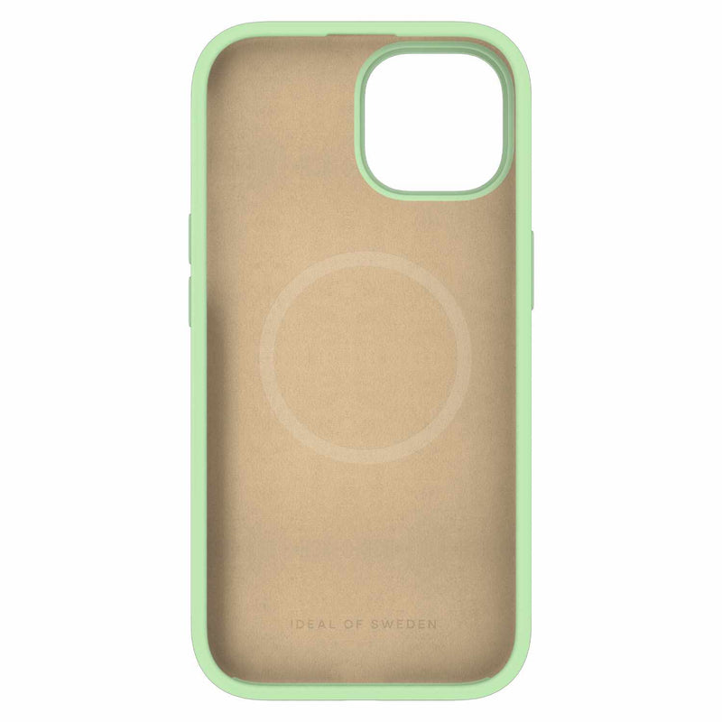 IDSICMSI2361510 Silicone Case MagSafe iPhone 15/14/13 Mint