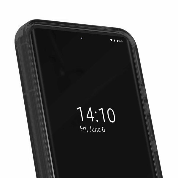 Ideal of Sweden Clear Case Mid Mirror Black for Samsung Galaxy S24