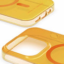 Ideal of Sweden Clear Case Mid Orange Spritz for MagSafe iPhone 15 Pro