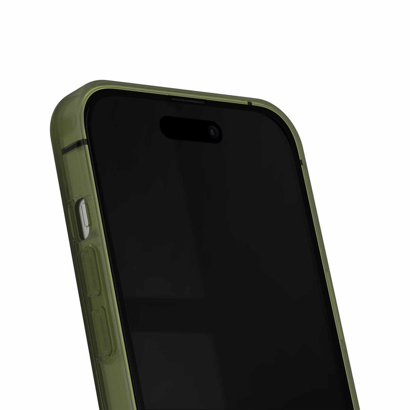 Ideal of Sweden Clear MagSafe Entry Case Khaki for iPhone 16e/15/14/13