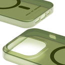 Ideal of Sweden Clear Case Entry MagSafe Khaki for iPhone 15 Pro