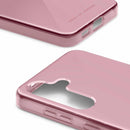 Ideal of Sweden Clear Case Mid Mirror Rose Pink for Samsung Galaxy S24