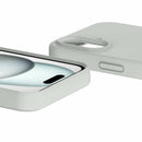 AP6NAVSIKPETE Velvet MagSafe Case iPhone 16 Pewter