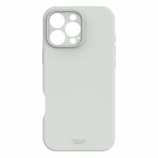 AP6XAVSIKPETE Velvet MagSafe Case iPhone 16 Pro Pewter