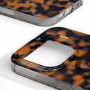 IDCLCMSI2467P518 Clear Case Mid MagSafe iPhone 16 Pro Max Tortoise