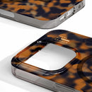 IDCLCMSI2461P518 Clear Case Mid MagSafe iPhone 16 Pro Tortoise