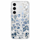 KS055570 Protective Hardshell Case Galaxy S24 FE Flowerbed Blue with Gems
