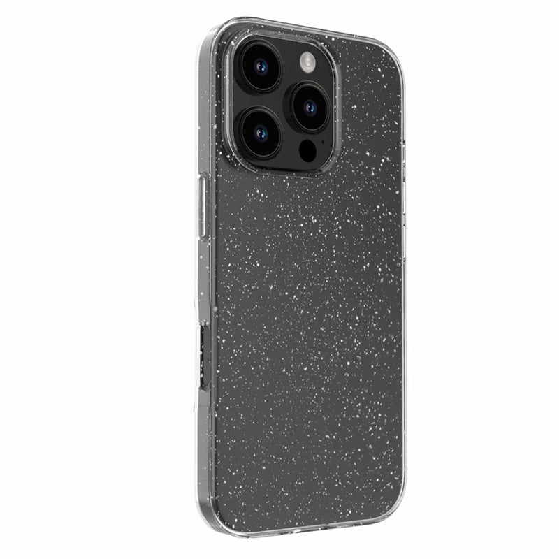 Blu Element Gel Skin Case Clear Glitter for iPhone 16 Pro Max