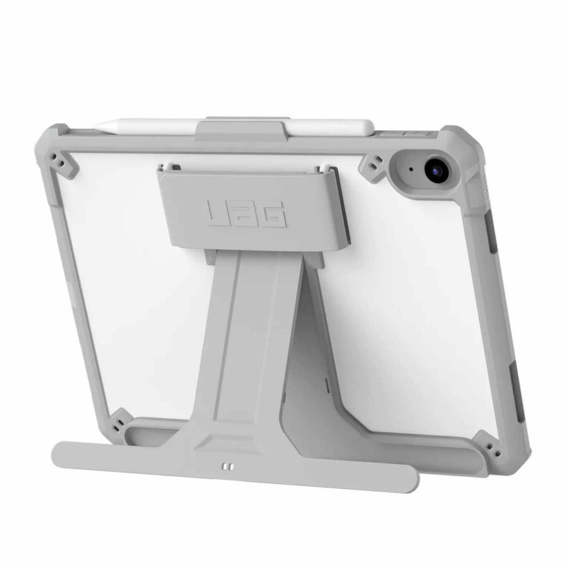 12339HB14130 Scout Case w/Kickstand & Handstrap HealthCare BULK iPad 11 2025 (11th Gen)/(10th Gen) White/Grey