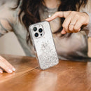 SPH667003TR24 Starfield 3D Glitter Case iPhone 16 Plus Transparent