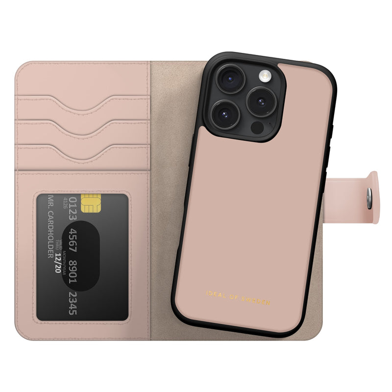 IDMWPMSI2461P51 Magnet+ Wallet MagSafe Case iPhone 16 Pro Pink